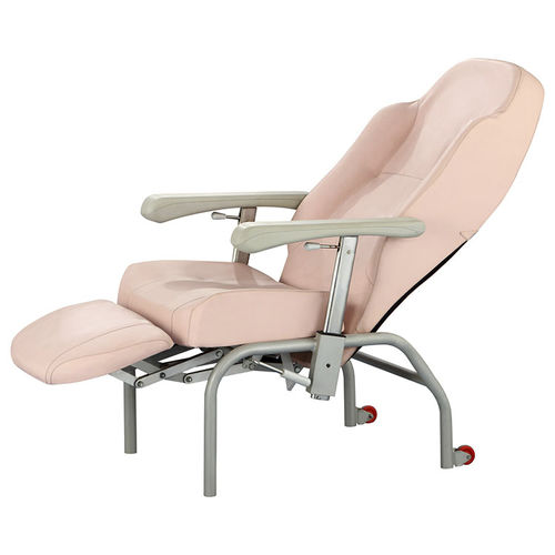 Кресло для забора крови 2 секции - YFY-B03 - Jiangsu Yongfa Medical Equipment Technology - с опорой для голеней / на роликах / с регулируемой высотой