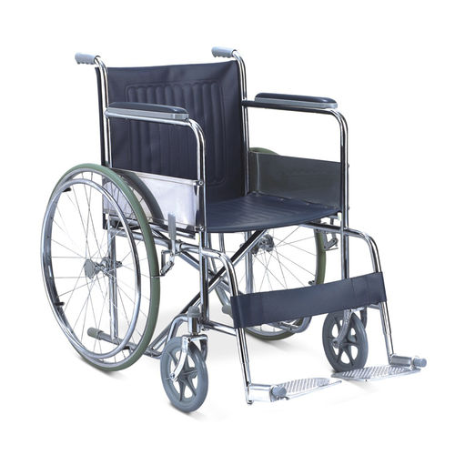 Инвалидная коляска с ручным управлением - YF809 - Jiangsu Yongfa Medical Equipment Technology - вездеход / с опорой для голеней / стальная рама