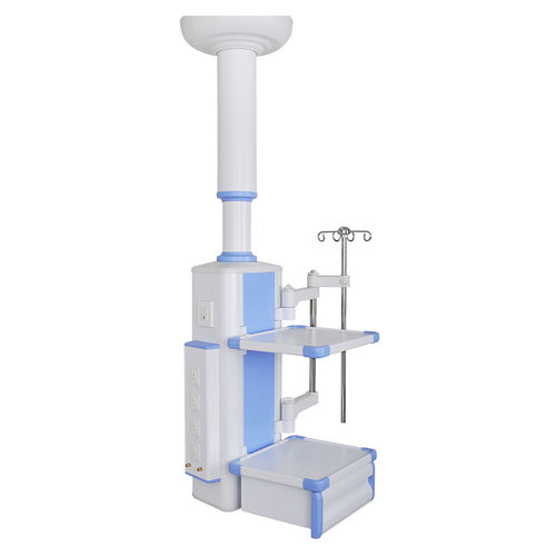 Потолочный распределительная колонка - YF-EP-04R(II) - Jiangsu Yongfa Medical Equipment Technology - для эндоскопии / с регулируемой высотой / ротационный