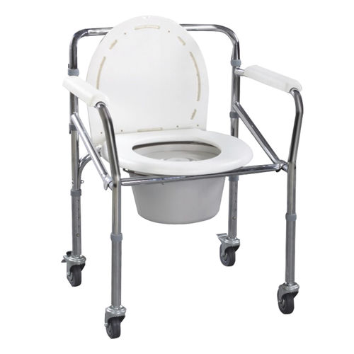 Стул для туалета с подлокотниками - YF-CO05 - Jiangsu Yongfa Medical Equipment Technology - на колесиках