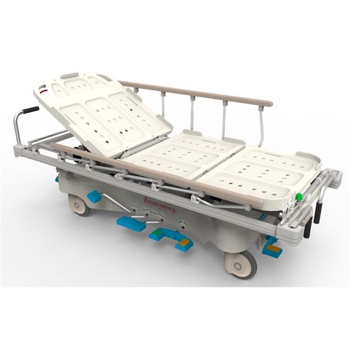 Транспортная тележка-каталка - JE-200 - Joson-Care Enterprise - для неотложной помощи / гидравлическая / с регулируемой высотой