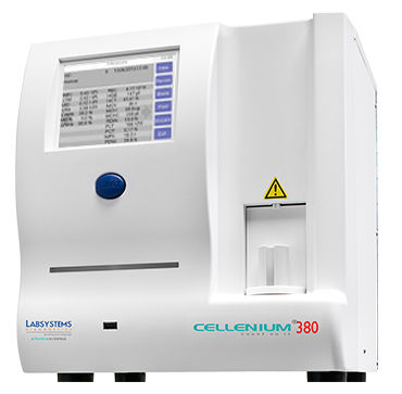 Автоматический гематологический анализатор - Cellenium 380 - Trivitron Healthcare - с дифференциацией на 3 части / с сенсорным экраном