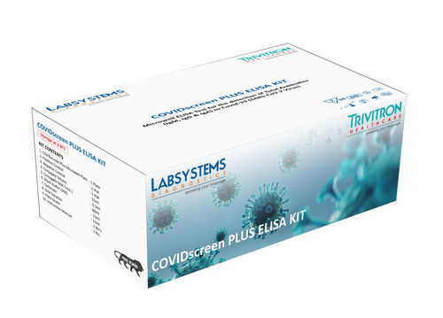Набор ELISA - COVIDscreen Plus  - Trivitron Healthcare - COVID-19 / IgA / IgG