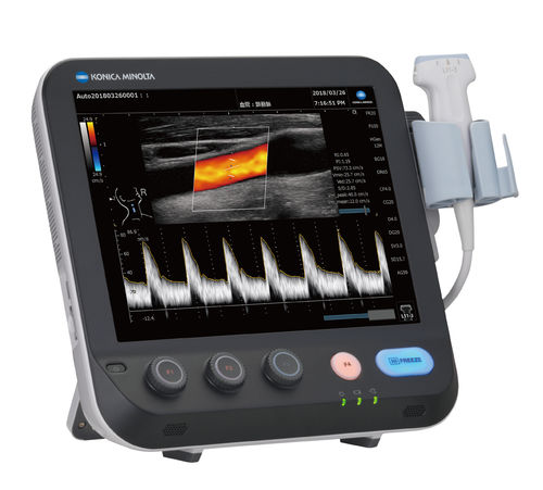 Переносной ультразвуковой сканер - Sonimage MX1 Platinum - Konica Minolta Healthcare - для поливалентной эхографии / для эхографии для анестезии и интенсивной терапии / для эхографии неотложной помощи