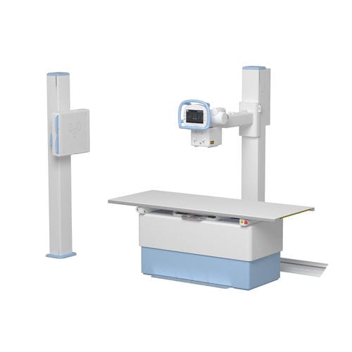 Цифровой рентгенографическая система - AeroDR FX - Konica Minolta Healthcare - для многофункциональной радиографии / с напольной системой Букки / фиксированный