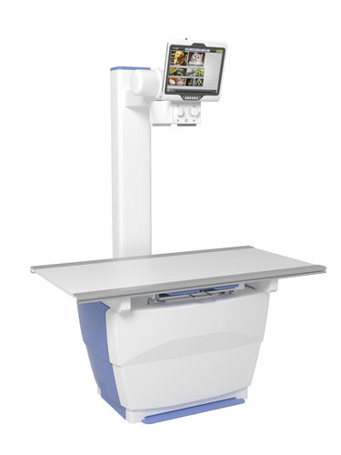 Цифровой ветеринарная рентгеновская система - AeroDR VX - Konica Minolta Healthcare - со столом