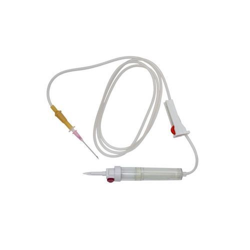 Комплект для переливания крови - Pro-Fusion Delta™ - Lars Medicare Pvt Ltd. - поливинилхлорид / с фильтром для предотвращения загрязнения частицами / с краном