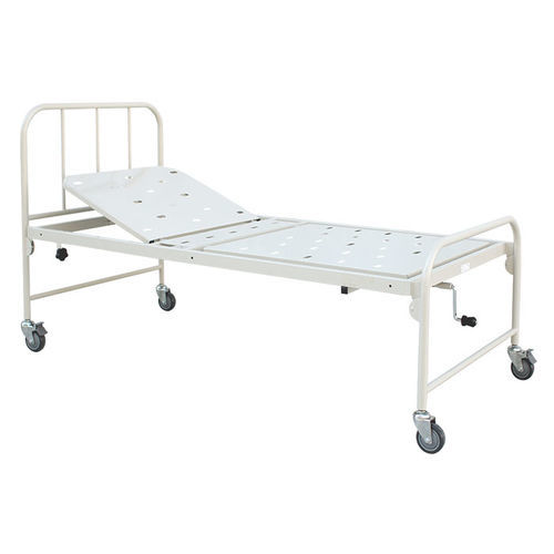 Кровать для больниц - BA1010 - LKL ADVANCE METALTECH SDN BHD - ручная / с фиксированной высотой / на роликах