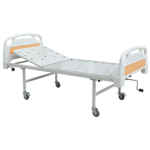 Кровать для больниц - BA2010-P - LKL ADVANCE METALTECH SDN BHD - ручная / с фиксированной высотой / на роликах
