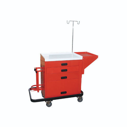 Медицинская тележка - CA3000-SL - LKL ADVANCE METALTECH SDN BHD - для неотложной помощи / для медицинских приборов / транспортная