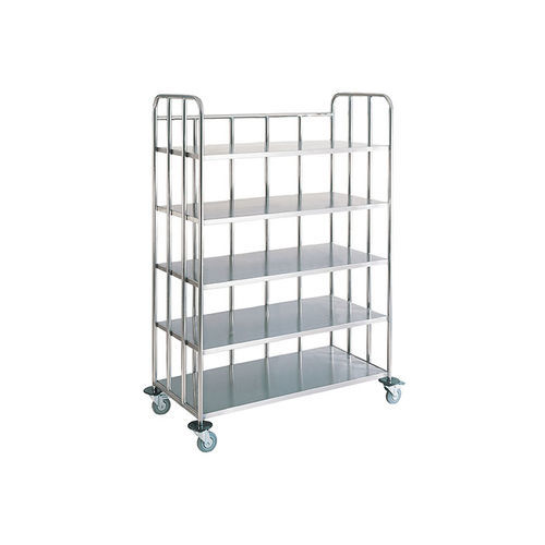 Тележка для общего применения - CA5211-NEW - LKL ADVANCE METALTECH SDN BHD - транспортная / из нержавеющей стали / 5 уровней