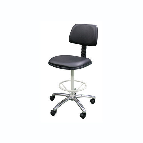Табурет для лабораторий - WM551 - LKL ADVANCE METALTECH SDN BHD - с регулируемой высотой / поворотный / на роликах
