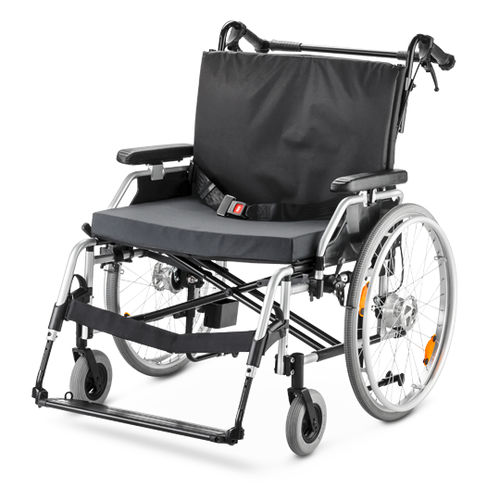 Инвалидная коляска с ручным управлением - Eurochair &sup2; XXL 2.850 - Meyra - бариатрическая / для улицы / для помещений