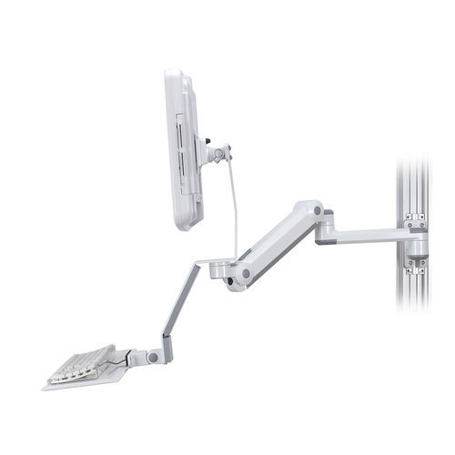 Шарнирный кронштейн - HM-B8625 - Modern Solid Industrial - для монитора / медицинский / на рейке