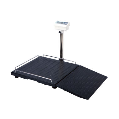 Электронная платформа для взвешивания - BW-5150 - NAGATA SCALE - для инвалидных колясок / компактная / с дисплеем LCD