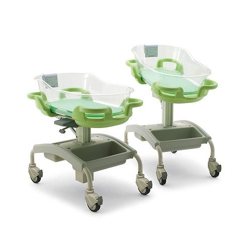 Медицинская люлька с регулируемой высотой - KB-115/116 - PARAMOUNT BED - на роликах / прозрачная