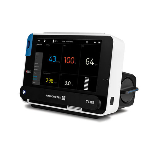 Чрескожный монитор пациента - TCM5 BASIC - Radiometer Medical - переносной / настольный / RESP
