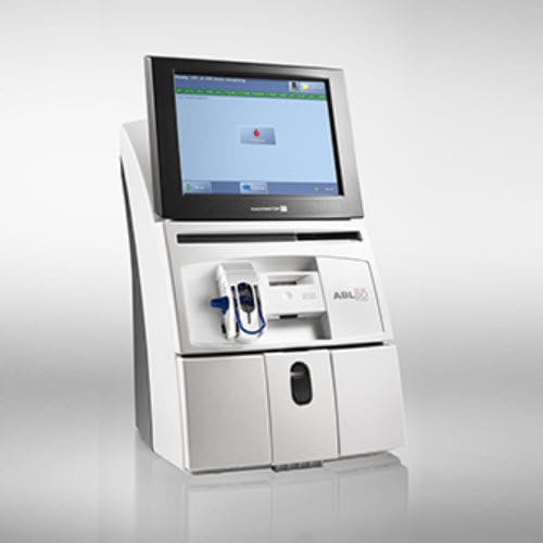 Анализатор газов крови pO2 - ABL80 FLEX CO-OX OSM  - Radiometer Medical - pCO2 / HHb / MetHb