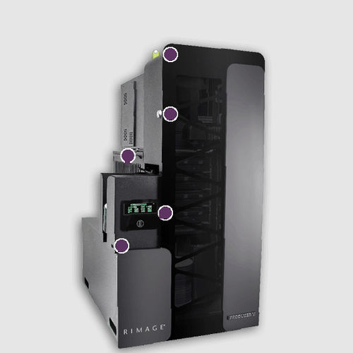 Система гравировки cd - PRODUCER™ V 8300 - Rimage EMEA GmbH - DVD / Blu-Ray / для DICOM