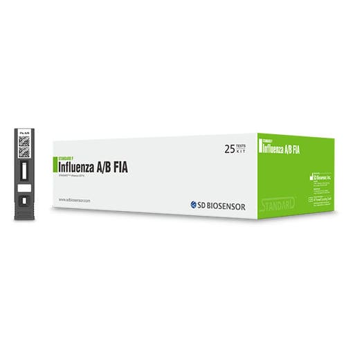 Экспресс-тест гриппа - 10INF20D - SD BIOSENSOR. INC - на антигены / гриппа А / гриппа В