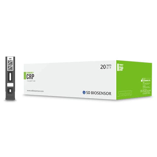 Экспресс-тест CRP - 10CRP10B - SD BIOSENSOR. INC - на инфекционные заболевания / для воспалительных заболеваний / сыворотки