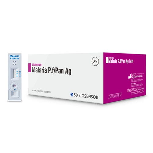 Набор для теста на малярию - 09MAL30D	 - SD BIOSENSOR. INC - на антигены / лактат / Плазмодии
