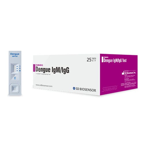 Набор для теста лихорадка денге - 09DEN20D - SD BIOSENSOR. INC - иммуноглобулин M / IgG / для вируcов