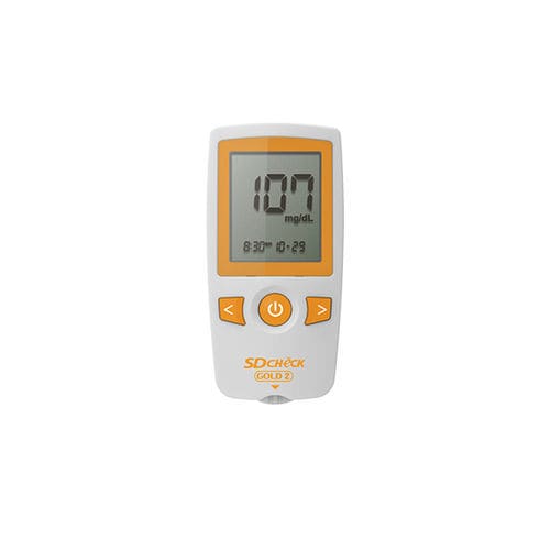 Глюкометр GOD - SD Check Gold 2 - SD BIOSENSOR. INC - гематокрит / с автопрокалывателем / без кода