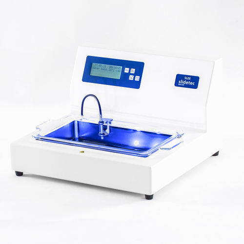Водяная баня для гистопатологии - Slidetec - SLEE medical GmbH - нагревающая / контролируемая микропроцессором / настольная
