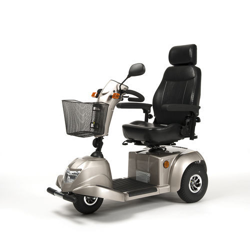 Электрический скутер для лиц с ограниченной мобильностью - Ceres 3 Deluxe - VERMEIREN - 3-колесный / с корзиной