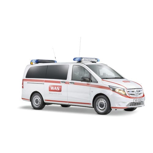 Машина скорой помощи фургон - WAS 100 - WAS - Wietmarscher Ambulanz- und Sonderfahrzeug - автоматическая