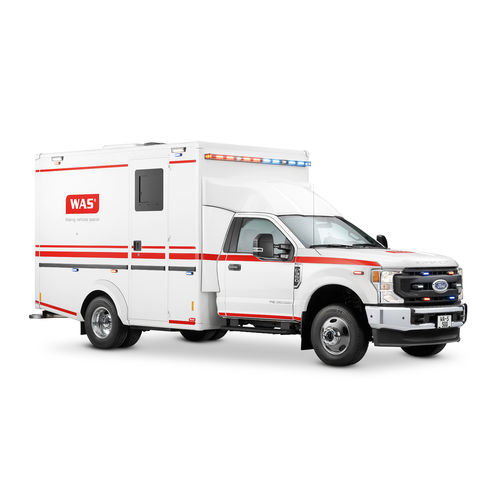 Машина скорой помощи с отсеком - WAS 4x4 - WAS - Wietmarscher Ambulanz- und Sonderfahrzeug - 4x4 / с кислородной терапией / с дизельным двигателем