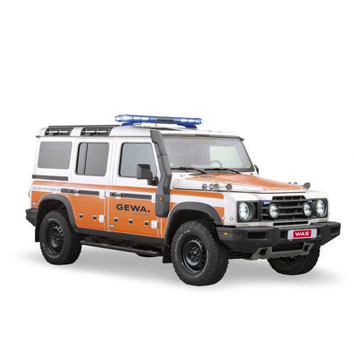 Передвижной медицинский пункт для неотложной помощи - WAS 900 - WAS - Wietmarscher Ambulanz- und Sonderfahrzeug - грузовой автомобиль / 4x4 / дизельный