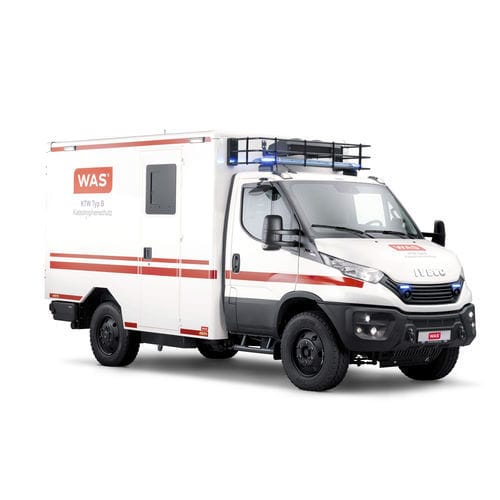 Спасательная машина скорой помощи - WAS 500  - WAS - Wietmarscher Ambulanz- und Sonderfahrzeug - с отсеком / повышенной проходимости / с кислородной терапией