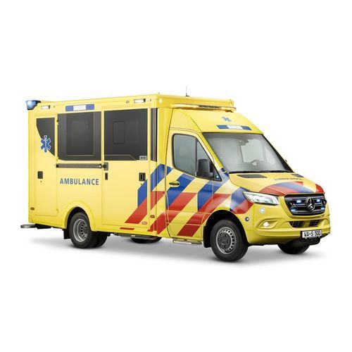 Машина скорой помощи для интенсивной терапии - WAS 500  - WAS - Wietmarscher Ambulanz- und Sonderfahrzeug - спасательная / многофункциональная / с отсеком