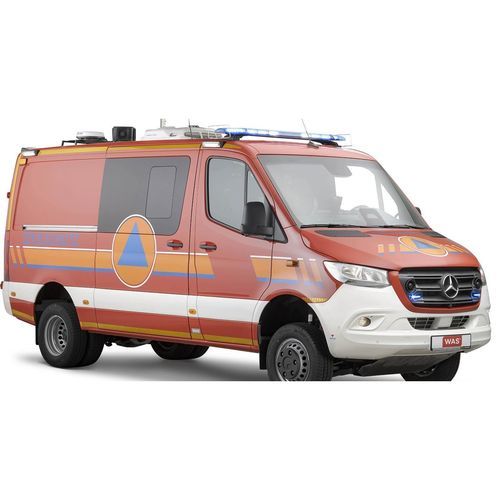 Передвижной медицинский пункт гражданской защиты - WAS 900 - WAS - Wietmarscher Ambulanz- und Sonderfahrzeug - для неотложной помощи / спасательный / фургон