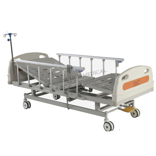 Кровать для больниц - HL-B115A TYPE IV - HI-LIFE Technology (HEBEI ) Co., Ltd. - электрическая / с регулируемой высотой / на роликах
