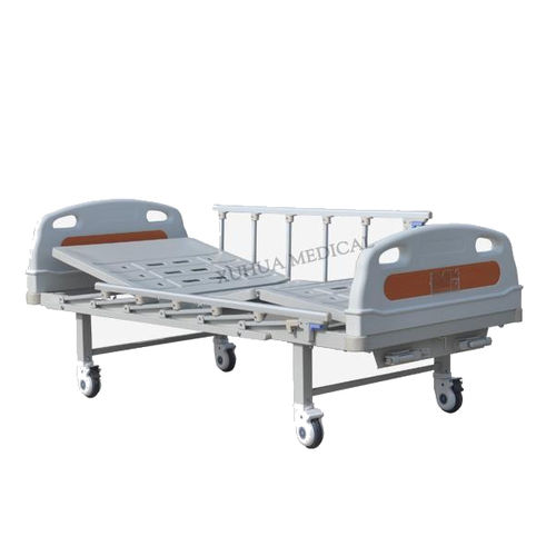 Кровать для больниц - XHS20D - HI-LIFE Technology (HEBEI ) Co., Ltd. - ручная / с фиксированной высотой / на роликах
