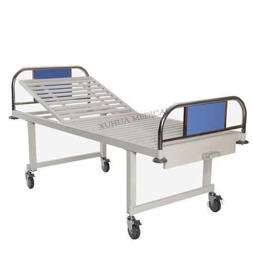 Кровать для больниц - XHS10D - HI-LIFE Technology (HEBEI ) Co., Ltd. - ручная / с фиксированной высотой / на роликах