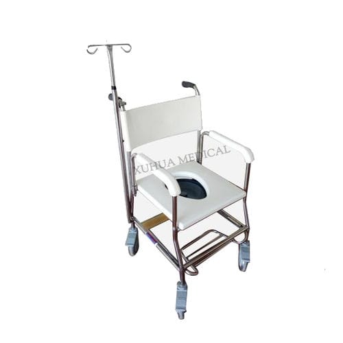 Стул для туалета с подлокотниками - XH-Q-1 - HI-LIFE Technology (HEBEI ) Co., Ltd. - с ведром / на колесиках / с отверстием для туалета