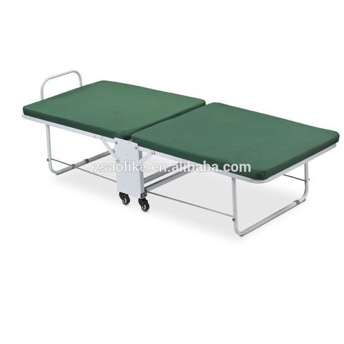 Кровать для больниц - ALK06-F01 - Zhongshan Aolike Medical Equipment Technology - ручная / с фиксированной высотой / складная