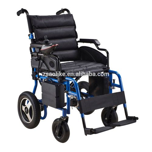 Электрическая инвалидная коляска - ALK122A  - Zhongshan Aolike Medical Equipment Technology - для улицы / для помещений / складная