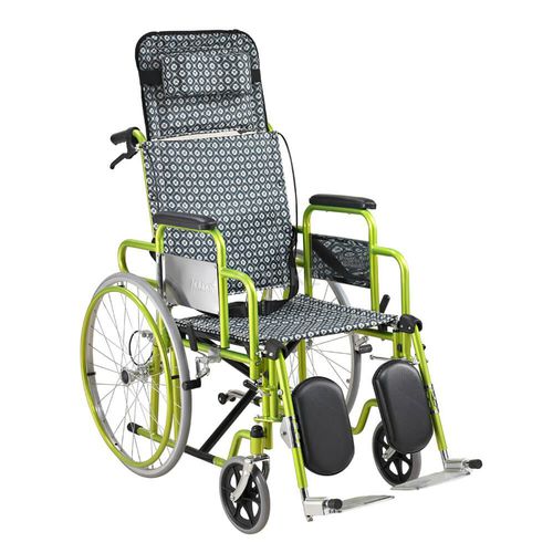 Инвалидная коляска с ручным управлением - ALK901GC - Zhongshan Aolike Medical Equipment Technology - для улицы / для помещений / с опорой для голеней
