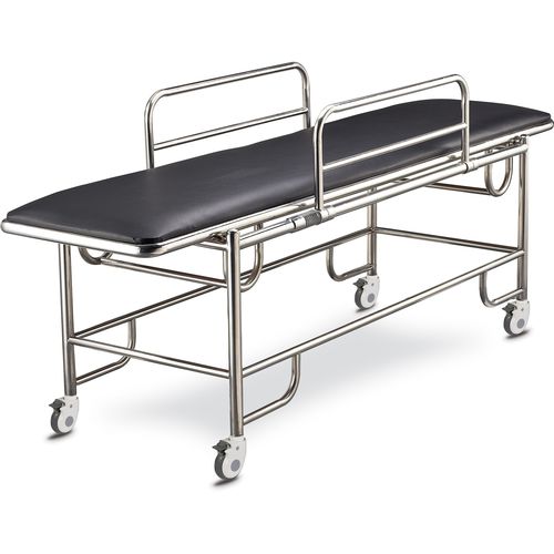 Тележка-каталка для трансфера пациента - ALK06-A101B - Zhongshan Aolike Medical Equipment Technology - ручная / 1 секция / из нержавеющей стали