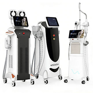 Аппарат для контурной пластики тела с вакуумным захватом - Renasculpt FE60 EMS + Mixslim HS1000C + LiyaShape LS15 - Beijing Winkonlaser Technology - аппарат для криолиполиза / аппарат для контурной пластики тела с электростимуляцией мышц / на тележке