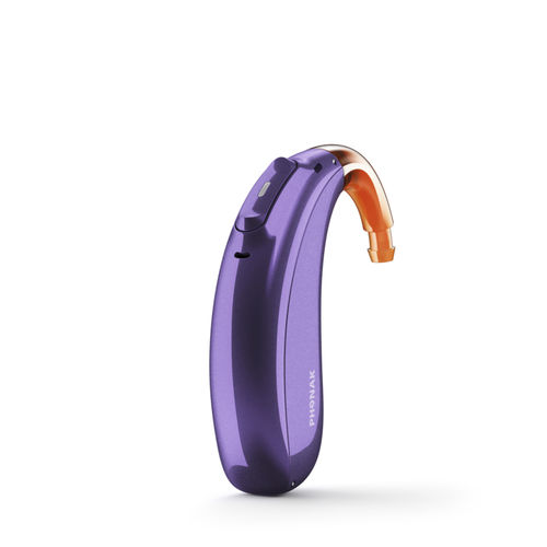 Слуховой аппарат BTE - Sky™ Link Marvel - Phonak - с Bluetooth® / перезаряжаемый / герметичный