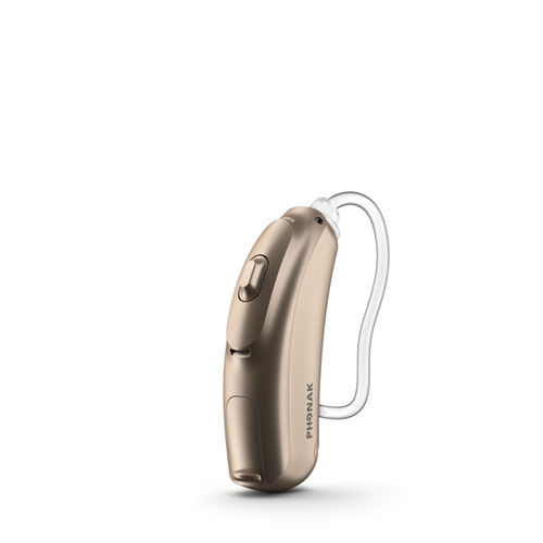 Мини BTE, заушный слуховой аппарат - Vitus+ M - Phonak - индукционная катушка / герметичный