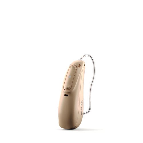 Слуховой аппарат RIC - Audéo L-312 - Phonak - перезаряжаемый / герметичный / бежевый