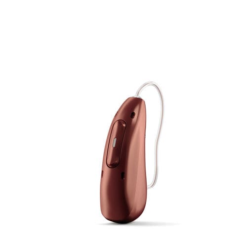 Слуховой аппарат RIC - Audéo R Infinio - Phonak - перезаряжаемый / с Bluetooth® / бежевый