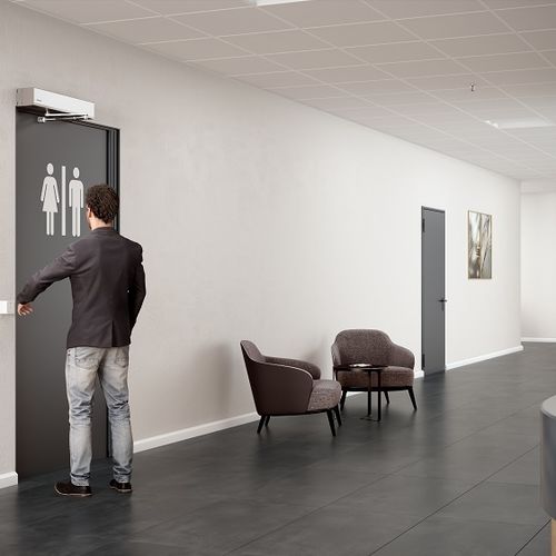 Автоматическая дверь - ASSA ABLOY Entrance Systems Italy Srl - для больниц / для лаборатории / для ветеринарного кабинета
